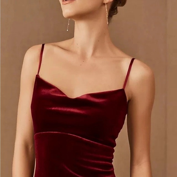 BHLDN Jenny Yoo Sammi Velvet Dress - Picture 2 of 3